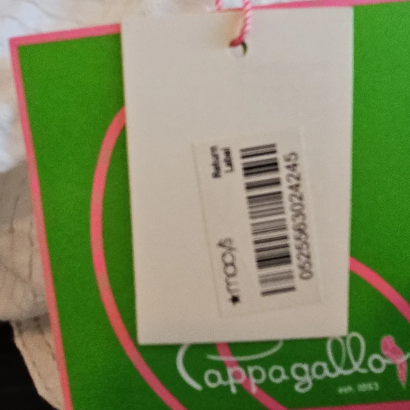 Pappagallo Women Natural White Seersucker Summer Dress Sz 10 Pockets - Picture 13 of 14